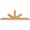 Ekena Millwork Saratoga Timber Gable Bracket, Western Red Cedar, 84"W x 38"H x 3 1/2"D x 5 1/2"F, 11/12 Pitch GBW084X38X0406SAR00SWR - alternate 4
